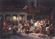 Jan Steen The Wedding at Cana Spain oil painting artist